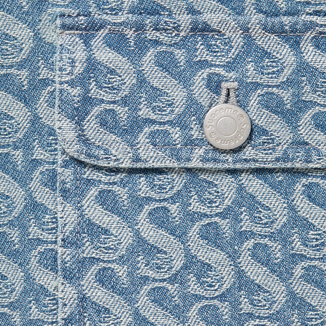 Monogram Denim Shirt view 5